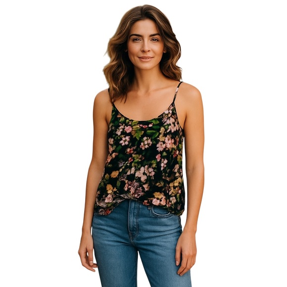 a.n.a Pink and Orange Sleeveless Camisole Top - Picture 1 of 7